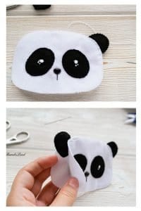 Keçe Panda Yapımı - Resim 19