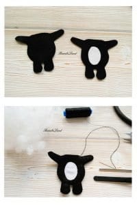 Keçe Panda Yapımı - Resim 24