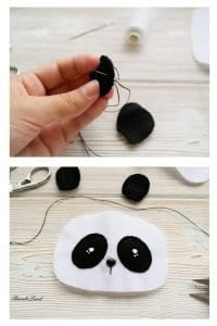 Keçe Panda Yapımı - Resim 36