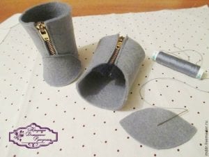 Oyuncak Bebek Ayakkabı Yapımı - Resim 22