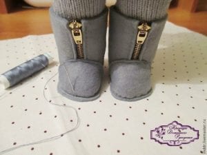 Oyuncak Bebek Ayakkabı Yapımı - Resim 3