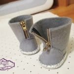 Oyuncak Bebek Ayakkabı Yapımı 4