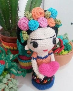 Amigurumi Frida Kahlo Modelleri - Resim 12