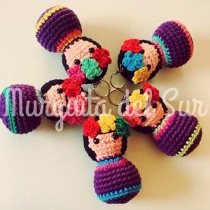 Amigurumi Frida Kahlo Modelleri - Resim 13