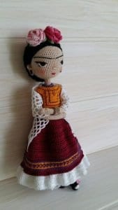 Amigurumi Frida Kahlo Modelleri - Resim 15