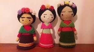 Amigurumi Frida Kahlo Modelleri - Resim 18