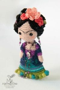 Amigurumi Frida Kahlo Modelleri - Resim 22