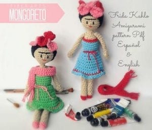 Amigurumi Frida Kahlo Modelleri - Resim 23