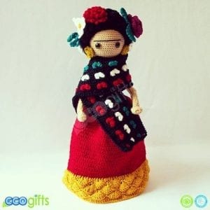 Amigurumi Frida Kahlo Modelleri - Resim 24