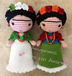 Amigurumi Frida Kahlo Modelleri - Resim 25