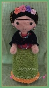 Amigurumi Frida Kahlo Modelleri - Resim 27