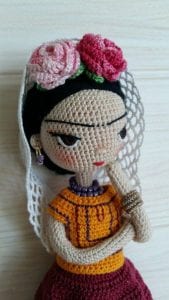 Amigurumi Frida Kahlo Modelleri - Resim 31