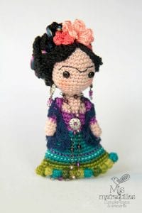 Amigurumi Frida Kahlo Modelleri - Resim 32