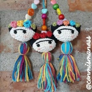 Amigurumi Frida Kahlo Modelleri - Resim 33