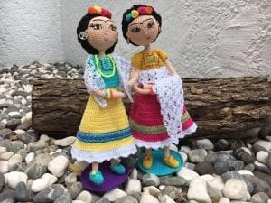Amigurumi Frida Kahlo Modelleri - Resim 35