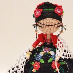 Amigurumi Frida Kahlo Modelleri - Resim 37