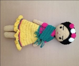 Amigurumi Frida Kahlo Modelleri - Resim 43