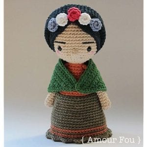 Amigurumi Frida Kahlo Modelleri - Resim 54