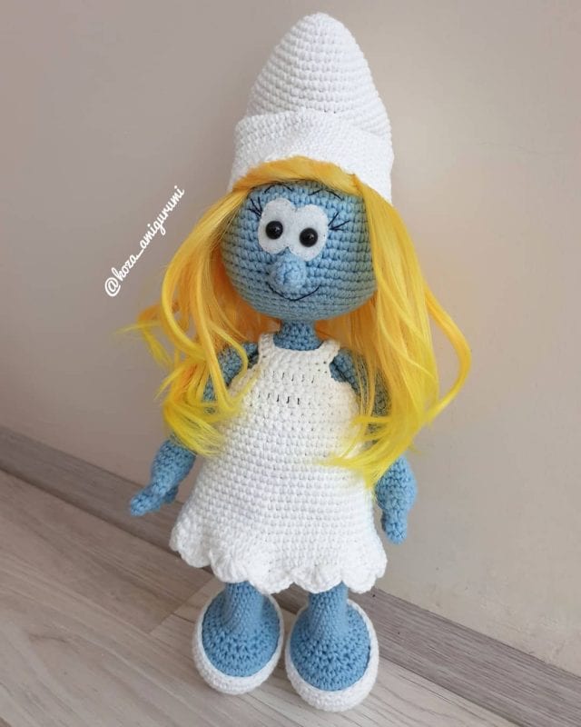 Amigurumi Şirine Bebek Yapımı 35