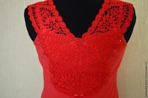 Dantelli Tişört Yapımı - Resim 15