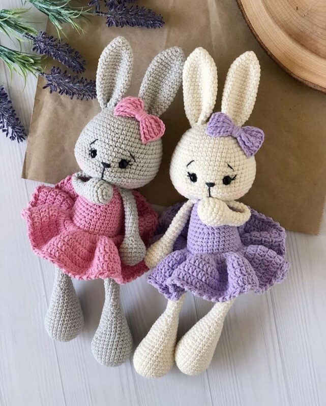 Amigurumi Yeni Yıl Tavşan Yapımı 16