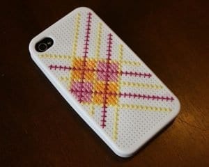 Kanaviçe Telefon Kılıfları Şablonları - Resim 10