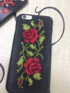 Kanaviçe Telefon Kılıfları Şablonları - Resim 49