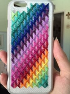 Kanaviçe Telefon Kılıfları Şablonları - Resim 5