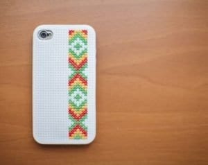 Kanaviçe Telefon Kılıfları Şablonları - Resim 52