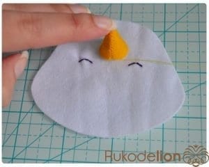 Keçe Unicorn Yapılışı - Resim 10