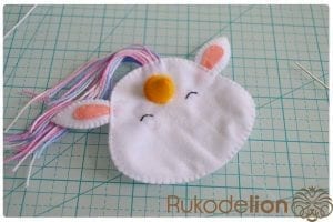 Keçe Unicorn Yapılışı - Resim 30