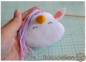 Keçe Unicorn Yapılışı - Resim 31
