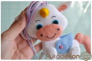 Keçe Unicorn Yapılışı - Resim 36