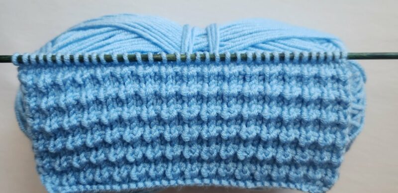 Timsah Sırtı Krokodil Örgü Örneği 1