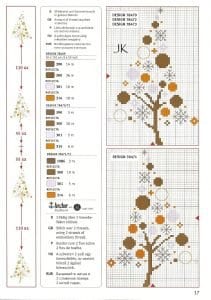 Kanaviçe İşleme Yeni Yıl Şablonları - Resim 48