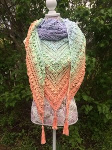 Lost İn Time Shawl Yapılışı - Resim 18
