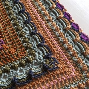 Lost İn Time Shawl Yapılışı - Resim 26
