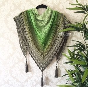 Lost İn Time Shawl Yapılışı - Resim 31
