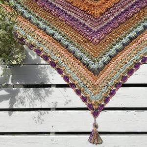 Lost İn Time Shawl Yapılışı - Resim 33