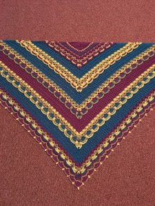 Lost İn Time Shawl Yapılışı - Resim 36