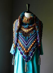 Lost İn Time Shawl Yapılışı - Resim 37
