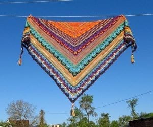 Lost İn Time Shawl Yapılışı - Resim 46