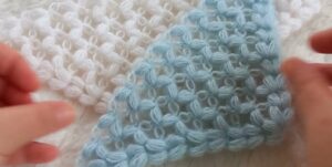 Üçgen Fıstıklı Şal Yapılışı 2