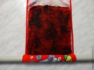 Yün Keçeden Çiçek Yapımı - Resim 13