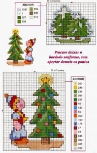 Etamin Çam Ağacı Şablonları - Resim 15