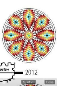 Wayuu Çanta Taban Şemaları - Resim 12