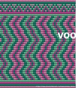 Wayuu Çanta Taban Şemaları - Resim 33