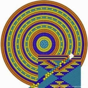 Wayuu Çanta Taban Şemaları - Resim 38
