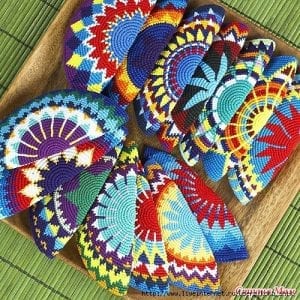 Wayuu Çanta Taban Şemaları - Resim 41