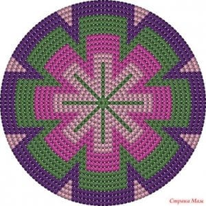 Wayuu Çanta Taban Şemaları - Resim 6
